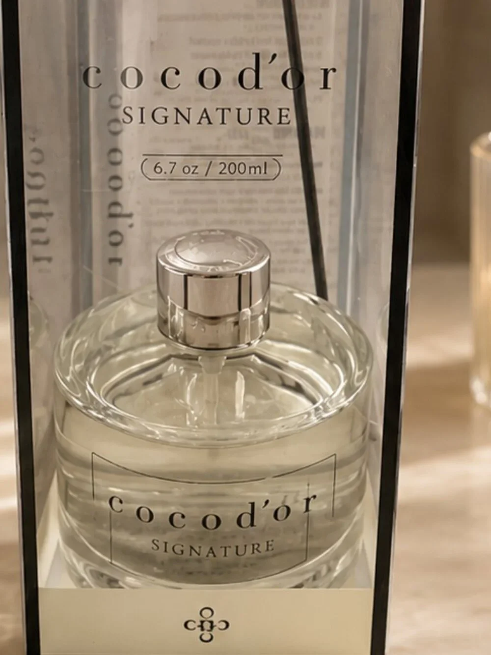 Large Cocod'or Signature Reed Diffuser in the French Lavender Scent
